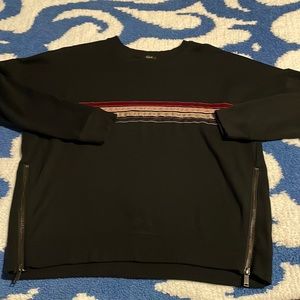 Rails sweater with zip sides